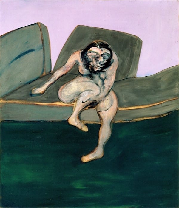 Seated woman(Portrait of muriel Belcher - 1961)-65